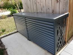 Comment Cacher Un Moteur De Clim Exterieur Idee Deco Exterieur Pompe A Chaleur Cache Clim