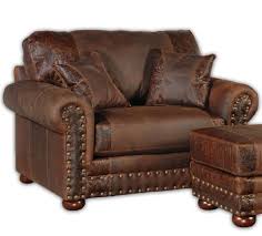 Our extra wide leather look ottoman is an attractive piece of living room or bedroom furniture. Jesse James Oversized Chair Western Furniture Oversized Chair And Ottoman Leather Furniture