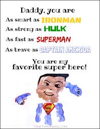 I have them in frames in my classroom, but they can easily be laminated or stapled on a bulletin board. Free Father S Day Super Hero Printable Fathers Day Poems Fathers Day Inspirational Quotes Happy Father Day Quotes