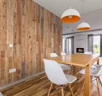 Piastrina Parement in legno da parete color ambra, 18 pannelli da parete in  legno interno: 1 m², rivestimento da parete in legno, pareti invecchiate :  ...