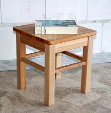 Richten sie ihr wohnzimmer stilvoll ein! Hocker 32x32x32cm Anton Kernbuche Massiv Geolt Nachttisch Casade Mobila