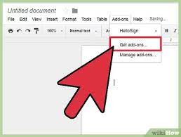 Sign into google drive and open your docs file. How To Sign A Google Document With Pictures Wikihow
