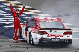 Toyota owners 400 april 18 at richmond raceway. Nascar At Michigan 2017 Results Kyle Larson Wins In Ot After Late Restart Bleacher Report Latest News Videos And Highlights