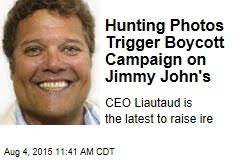 There are rumor he is involved in the killing of the last black female rhino. Hunting Photos Trigger Boycott Campaign On Jimmy John S