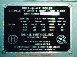 Heating Equipment Age Determination How To Read Data Tags