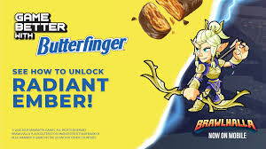 Craving for those mammoth coins? Brawlhalla X Butterfinger Promotion Brawlhalla