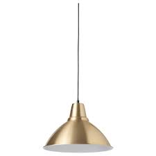 Ikea Foto Pendant Lamp Brass Color Gives A Directed Light Good For Lighting Dining Tables Or A Bar Are Brass Pendant Lamp Ikea Pendant Light Pendant Lamp