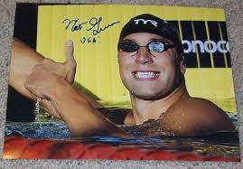 MATT GREVERS SIGNED AUTOGRAPH 2012 OLYMPICS U.S.A. SWIMMING 8x10 PHOTO  w/PROOF
