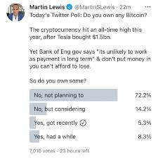 To read martin lewis's full bitcoin advice blog. Martin Lewis The Money Saving Expert Asking About Bitcoin On Twitter Bitcoinuk