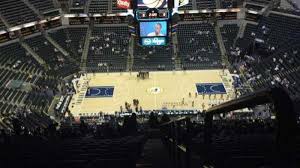 bankers life fieldhouse section 208 home of indiana pacers