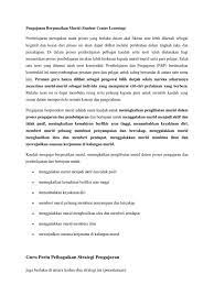 Strategi ini memainkan peranan penting dalam proses pengajran dan pembelajaran. Pengajaran Berpusatkan Murid