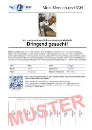 Ihnen ist ihre katze oder ihr hund entlaufen? Kostenloses Suchplakat Fur Haustiere Mymapster Com