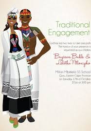 Esihle Xhosa South African Traditional Wedding Invitation Traditional Wedding Invitations African Traditional Wedding Zulu Wedding