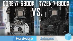 Hi guys im willing to build ryzen 7 1800x workstation and gaming pc my question is what is the best motherboard for ryzen 7 1800x. Ryzen 7 1800x Vs Core I7 6900k Amd S Half Price 8 Core Cpu In 2019 Youtube