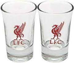 Amazon.com: Liverpool F.C. - 2 Transparent/Red One Size Shooter Glasses  (Officially Licensed) : Sports & Outdoors