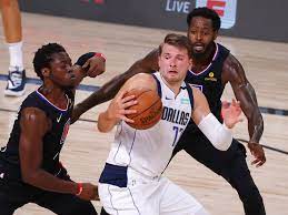 The dallas mavericks faced another difficult game on sunday afternoon as they stayed in los angeles to face the clippers. Luka Doncic Is Roughed Up By Clippers But His Game Is Smooth Los Angeles Times