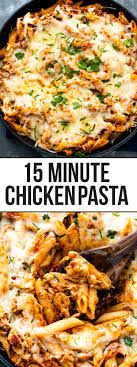 These interactive and fun dinner party ideas will inspire everyone to put their phones down and tune in to the tasty action at the table. 15 Minute Chicken Pasta Gimme Delicious