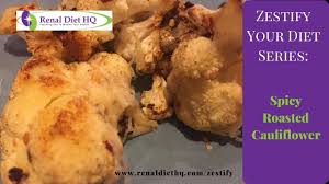 This is a taste that you have probably become accustomed to over time. Spicy Vegetarian Roasted Cauliflower With Parmesan Cheese Low Sodium Recipes Renal Diet Menu Headquarters