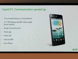 Phablet Acer Liquid S1 mit 5,7 Zoll ...