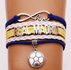 Real Madrid Wristband Bracelet Realmadrid Goodies Wristband Bracelet Bracelet Real Madrid Football Pendentif