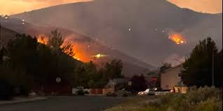 Bug Fire burning north of Reno grows to more than 4,100 acres