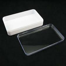 I have talked in other posts about how we live in an apartment. Flat Plastic Storage Boxes Small Tool Cases With Clear Lids Container