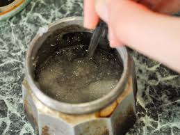 Find the perfect dirty coffee maker stock photos and editorial news pictures from getty images. How To Clean A Blackened Or Burnt Coffee Pot Burnt Coffee Pot Burnt Coffee Coffee Pot Cleaning