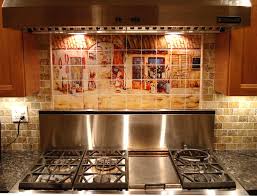 Our italian kitchen mural backsplash is the focal point of this kitchen's decor. Not The Mural But The Tile Interior Decorating Kitchen Italian Kitchen Decor Custom Kitchen Backsplash