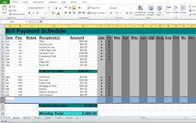 Professional Bill Pay Calendar Template Excel Calendar Template Paying Bills Excel Templates
