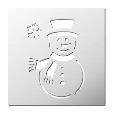 Pochoir Bonhomme De Neige Pochoir Noel Dessin Bonhomme De Neige Pochoir
