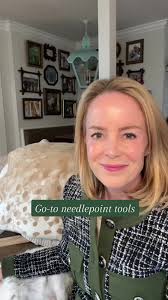 More binge-worthy needlepoint content for your heart’s desire… my go-to  needlepoint tools (that you didn’t know you needed)! #calderclark  #weddingdesigner #needlepointer #needlepointtiktok ...