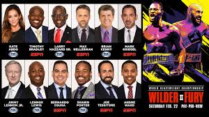 .politics into their sports announcing, fox sports' joe buck recently said that sports announcers need to dump their focus on politics and stick to sports. Fox Sports And Espn Offer Extensive Wilder Vs Fury Fight Week Programming Fox Sports Presspass