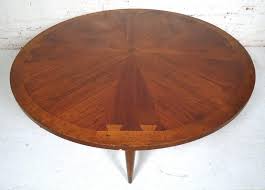 They will the retro coffee table is a central element of living rooms, a place where one can relax in the evenings or have guests over for afternoon tea. Midcentury Round Lane Coffee Table For Sale At 1stdibs