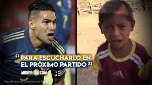 El distrito anunció que este jueves no habrá ley seca pero sí pico y placa todo el día. El Que Tu Digas Falca El Nino Narrador Que Pidio Radamel Falcao Para El Proximo Partido De Colombia Politika Com Co