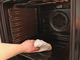 Wipe down the oven door dampen the microfiber cloth and use it to wipe your oven door down. 3 Ways To Clean A Convection Oven Wikihow