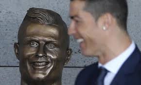 Fans can't stop rubbing this cristiano ronaldo statue's crotch. Now Even Worse Ridiculed Bust Of Cristiano Ronaldo Gets A Dreadful Do Over Art And Design The Guardian