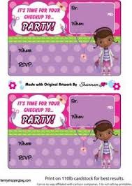 Free Printable Doc Mcstuffins Invitations Doc Mcstuffins Birthday Party Invitation Doc Mcstuffins Birthday Party Doc Mcstuffins Birthday