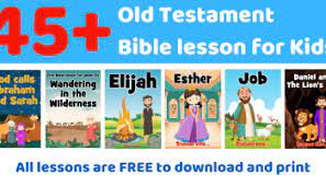 This is our index of printable bible lessons for kids. Old Testament Bible Lessons For Kids Free Printable Trueway Kids