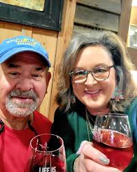 Kyle Wiley, his wife Sofie, and their adorable dog Gracie took a nice photo  in Southport, NC while celebrating the holiday season! #CrowderCheer  #holidays #memories