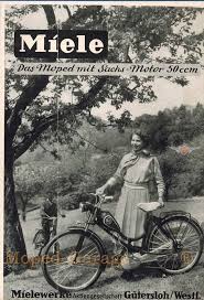 Miele K 50 Werbung Vom 1 Januar 1955 Oldtimer Motorrad Moped Alte Motorrader
