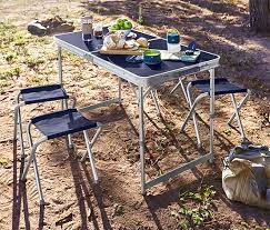Joystar katlanır piknik/kamp masası seti çanta tipi (4 taburesiyle birlikte). Katlanabilir Mobilya Seti 327481 Tchibo Com Tr