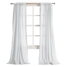 Harvey Cotton Gauze Semi Sheer Curtain Panel White No 918 White Paneling White Sheer Curtains Sheer Curtain Panels