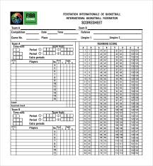 I was looking forward to using this for keeping score for my son's basketball team. Free 11 Sample Basketball Score Sheet Templates In Google Docs Google Sheets Excel Ms Word Numbers Pages Pdf