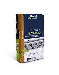 La chaux aérienne est obtenue. Mortier Batard Blanc 25kg Bricomarche