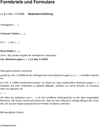 Das problem ist, dass niemand ernst genommen. Musterbriefe Zur Vob Ausgabe Mai Pdf Kostenfreier Download