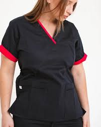 Disponible en spandex azul marino con vivos fuxia talle s y m