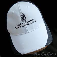 Ritz Carlton Hotel Key Biscayne Miami Resort Dual Tone Sports Hat Cap Imperial Imperial Baseballcap Vegas Baby Key Biscayne Miami Miami