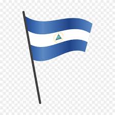 Detailed illustration national flag nicaragua. Nicaragua Flag Waving On A Flagpole On Transparent Background Png Similar Png