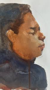 Taylor, James, (Untitled: Side Profile 1)