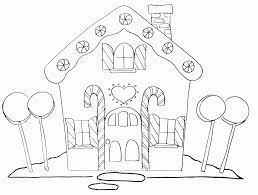 Candy gingerbread house illustrations & vectors. Gingerbread House Coloring Pages For Kids Drawing With Crayons